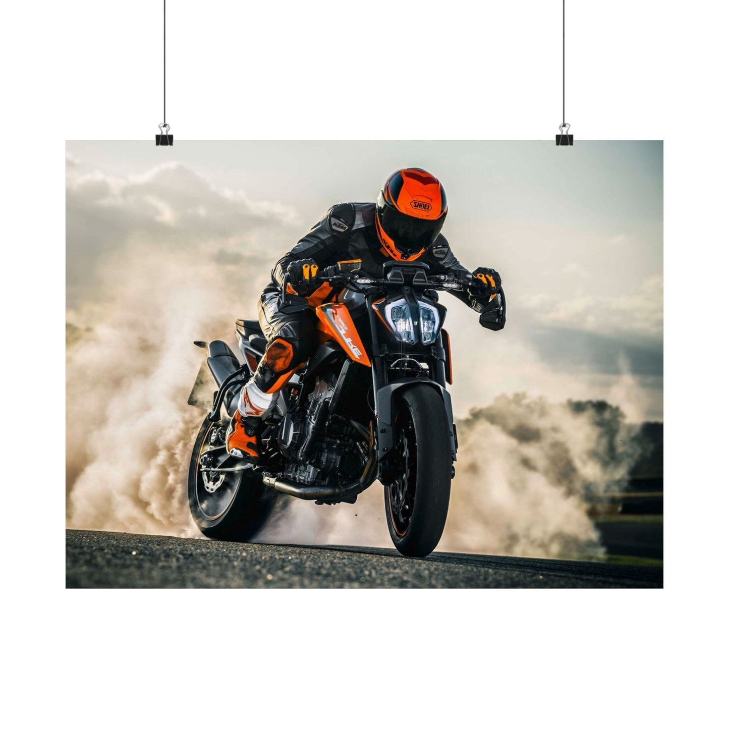 KTM 790 Duke Horizontal Poster