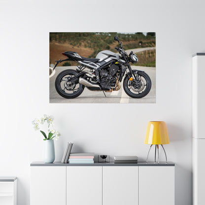 Triumph Street Triple 675 R Horizontal Poster