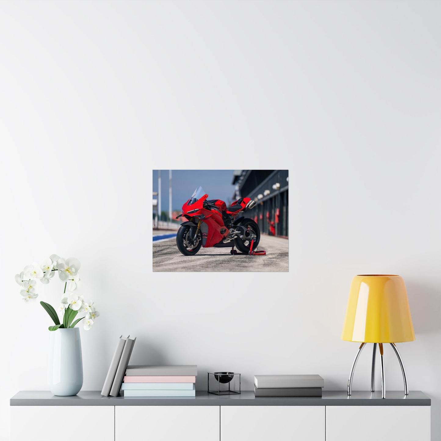 Ducati Panigale V4 R Horizontal Poster