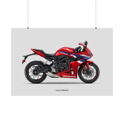 Honda CBR650R Horizontal Poster