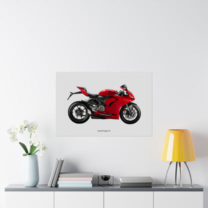 Ducati Panigale V2 Horizontal Poster