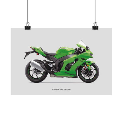 Kawasaki Ninja ZX-10RR Horizontal Poster