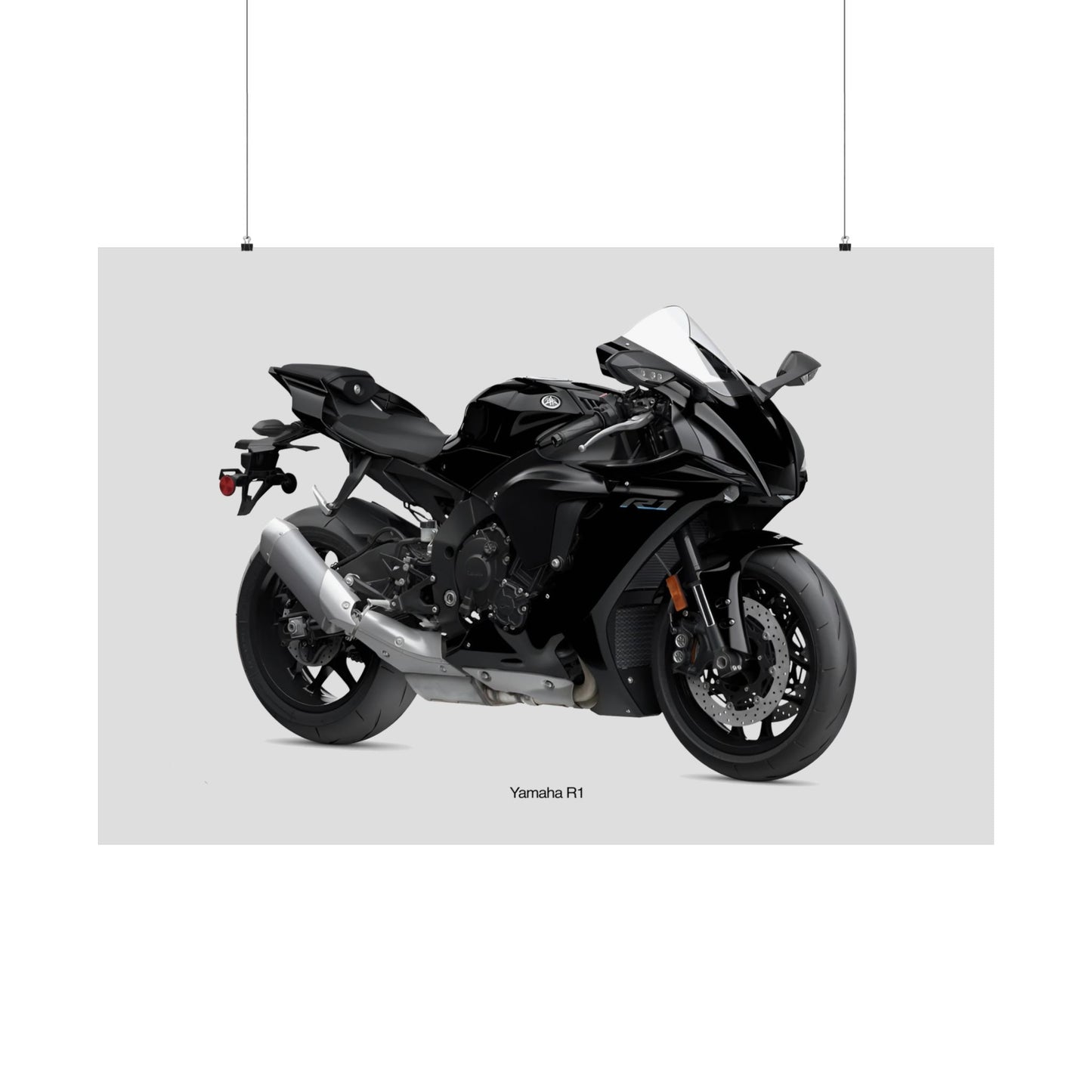 Yamaha R1 Horizontal Poster