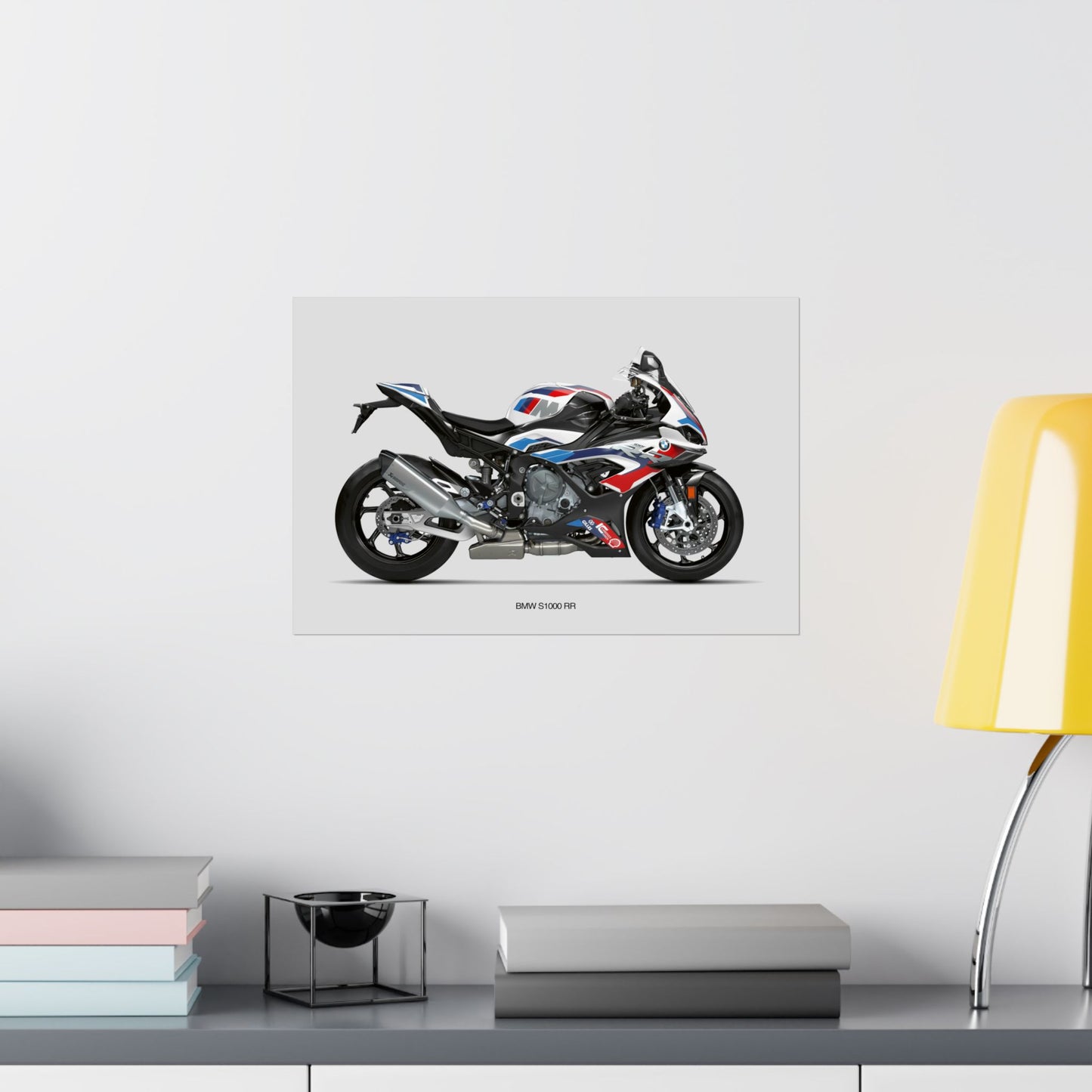 BMW S1000RR Horizontal Poster