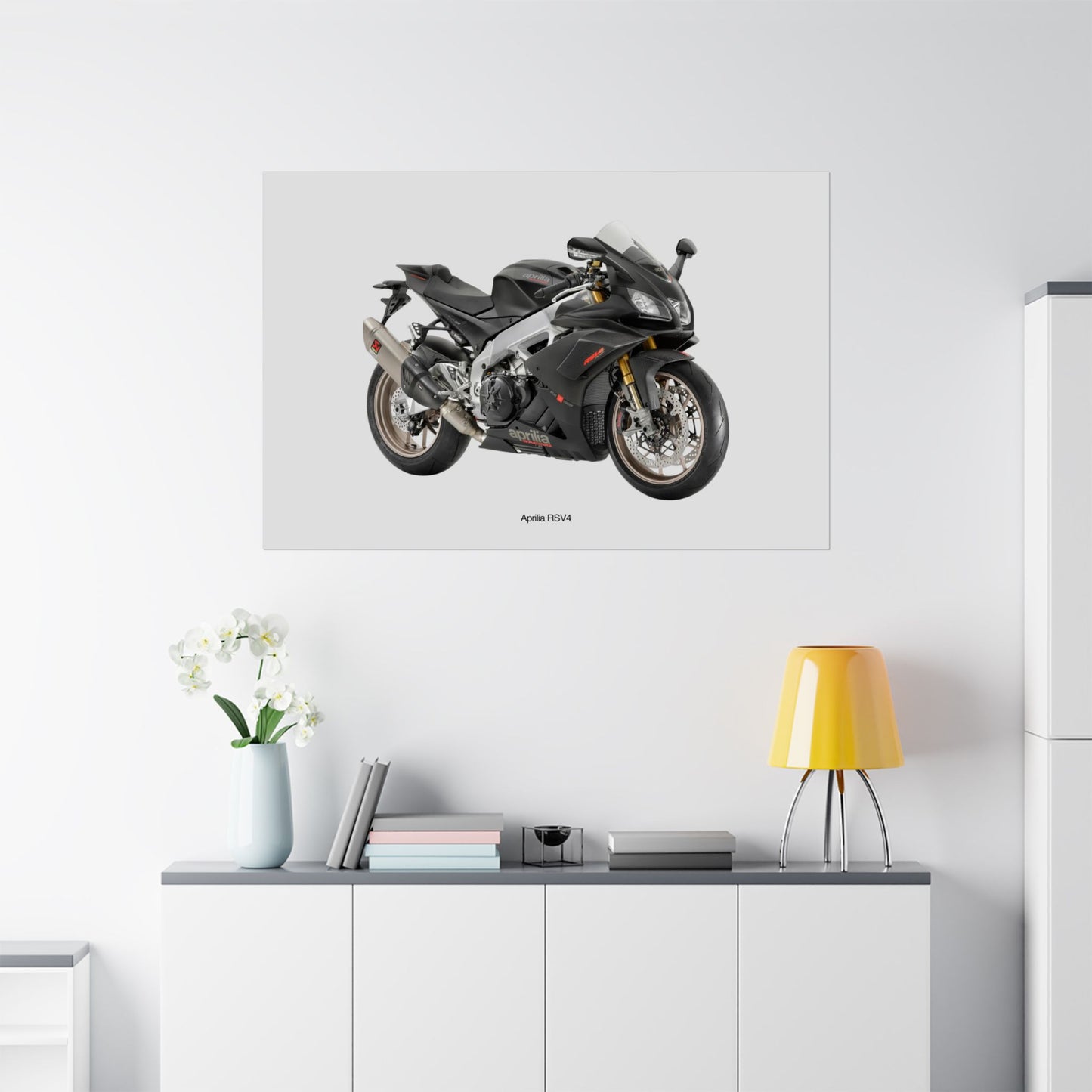 Aprilia RSV4 Horizontal Poster