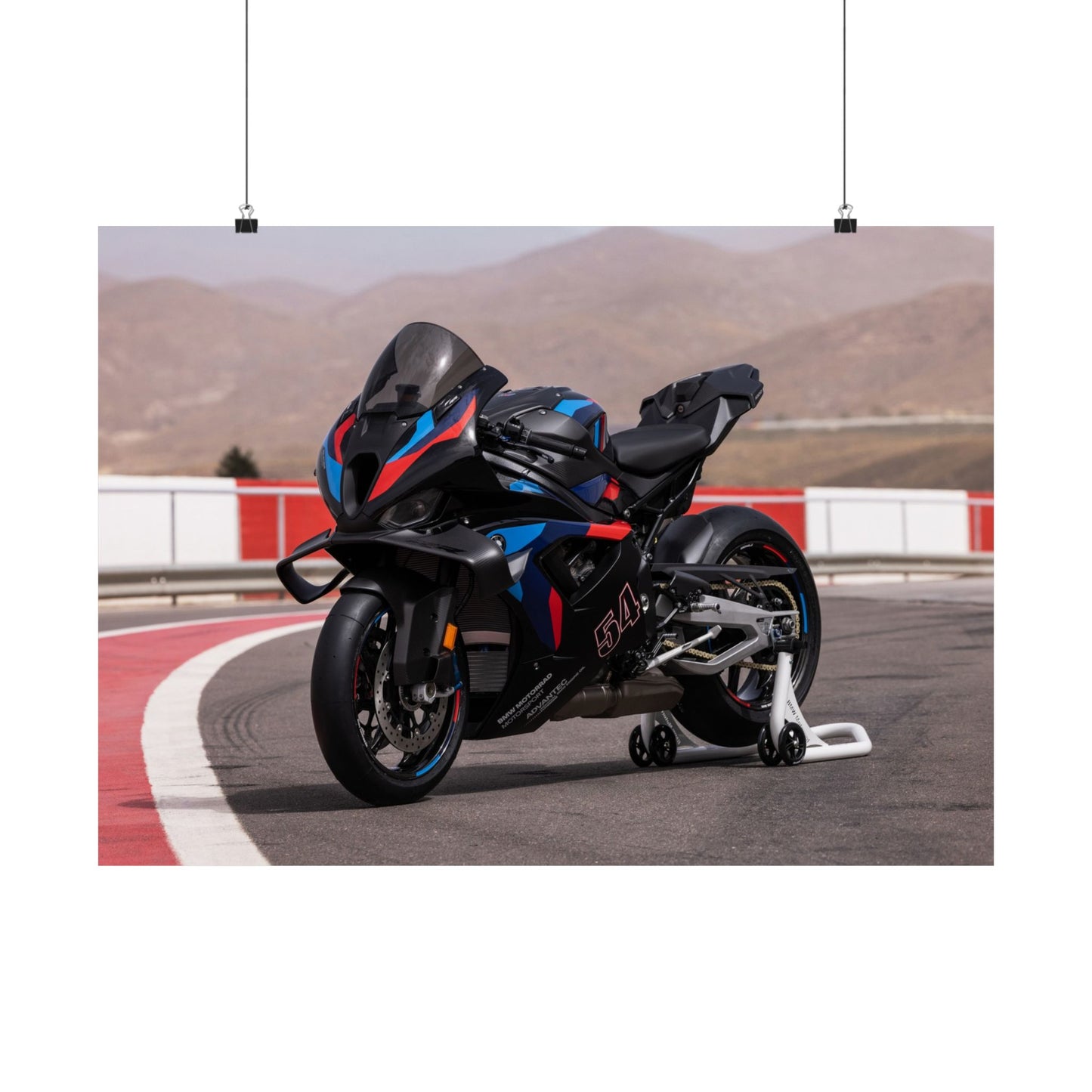 BMW M 1000 RR Horizontal Poster