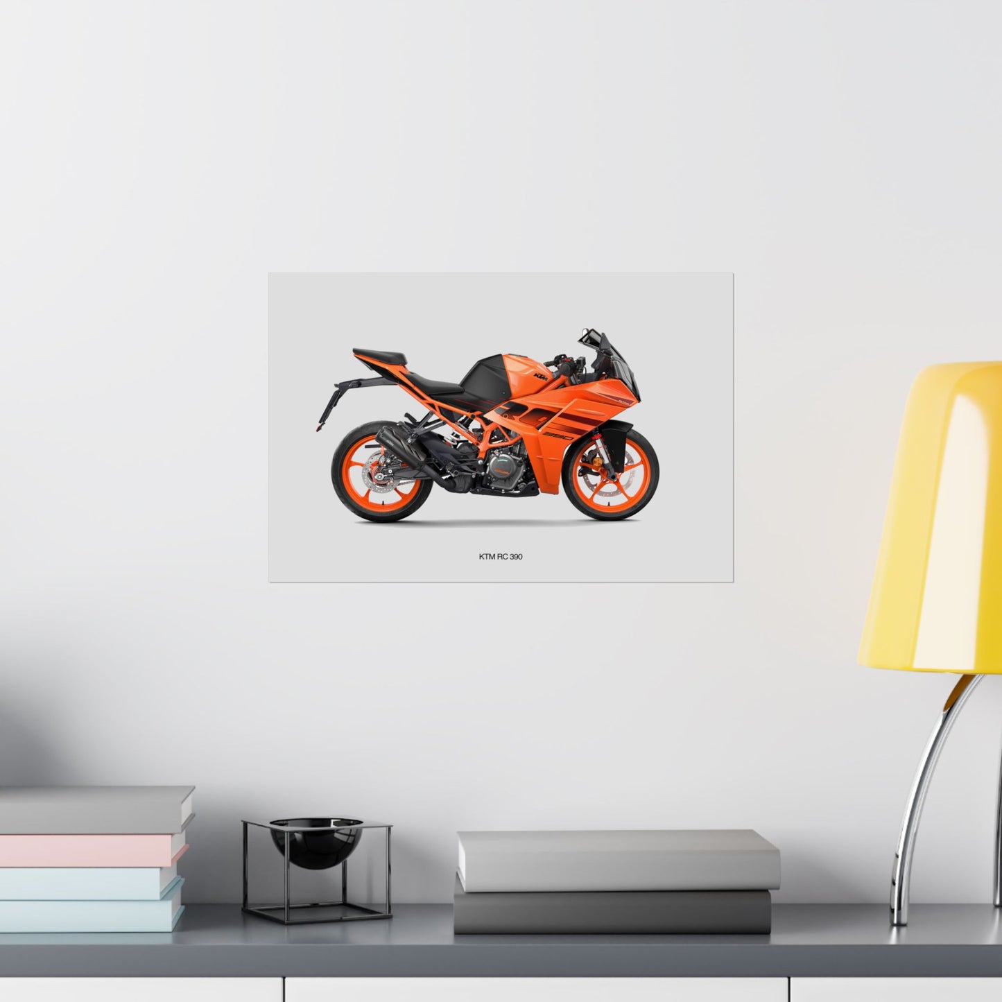 KTM RC 390 Horizontal Poster