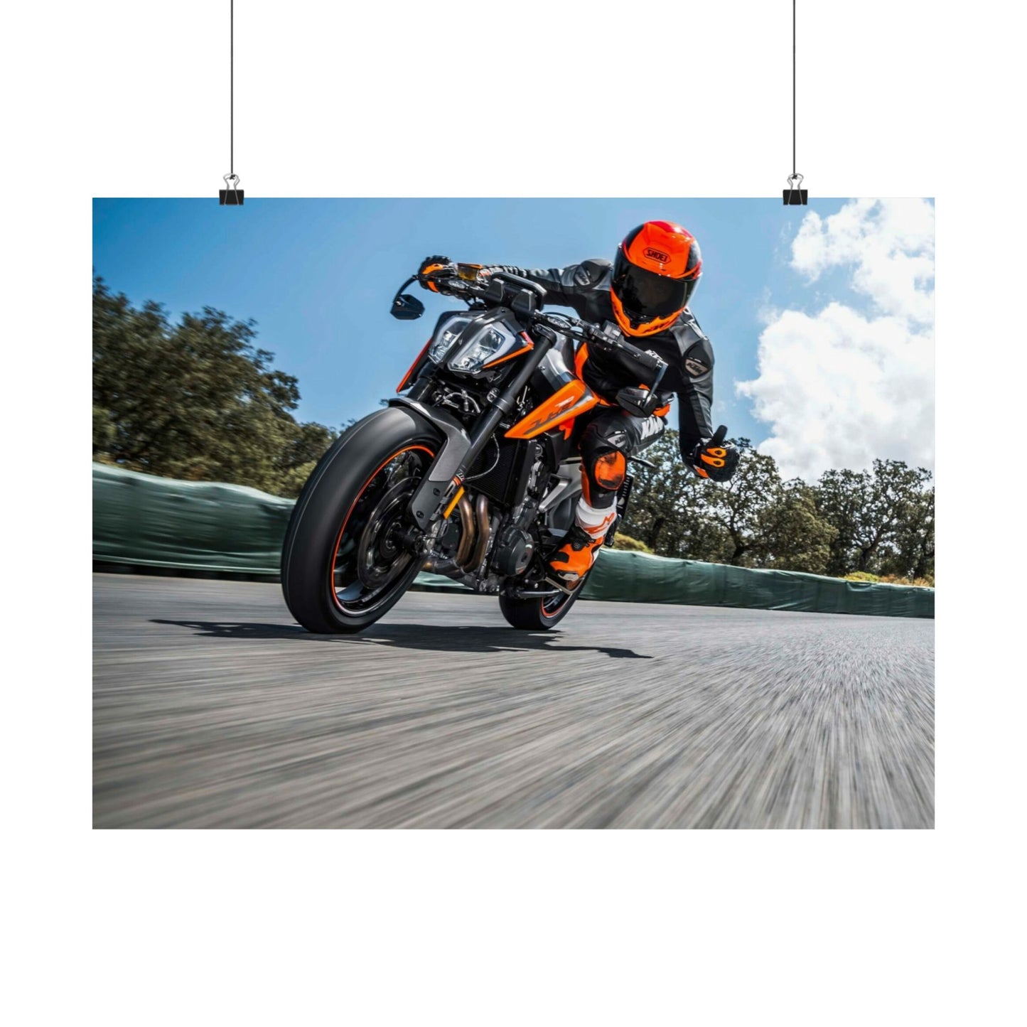 KTM 790 Duke Horizontal Poster