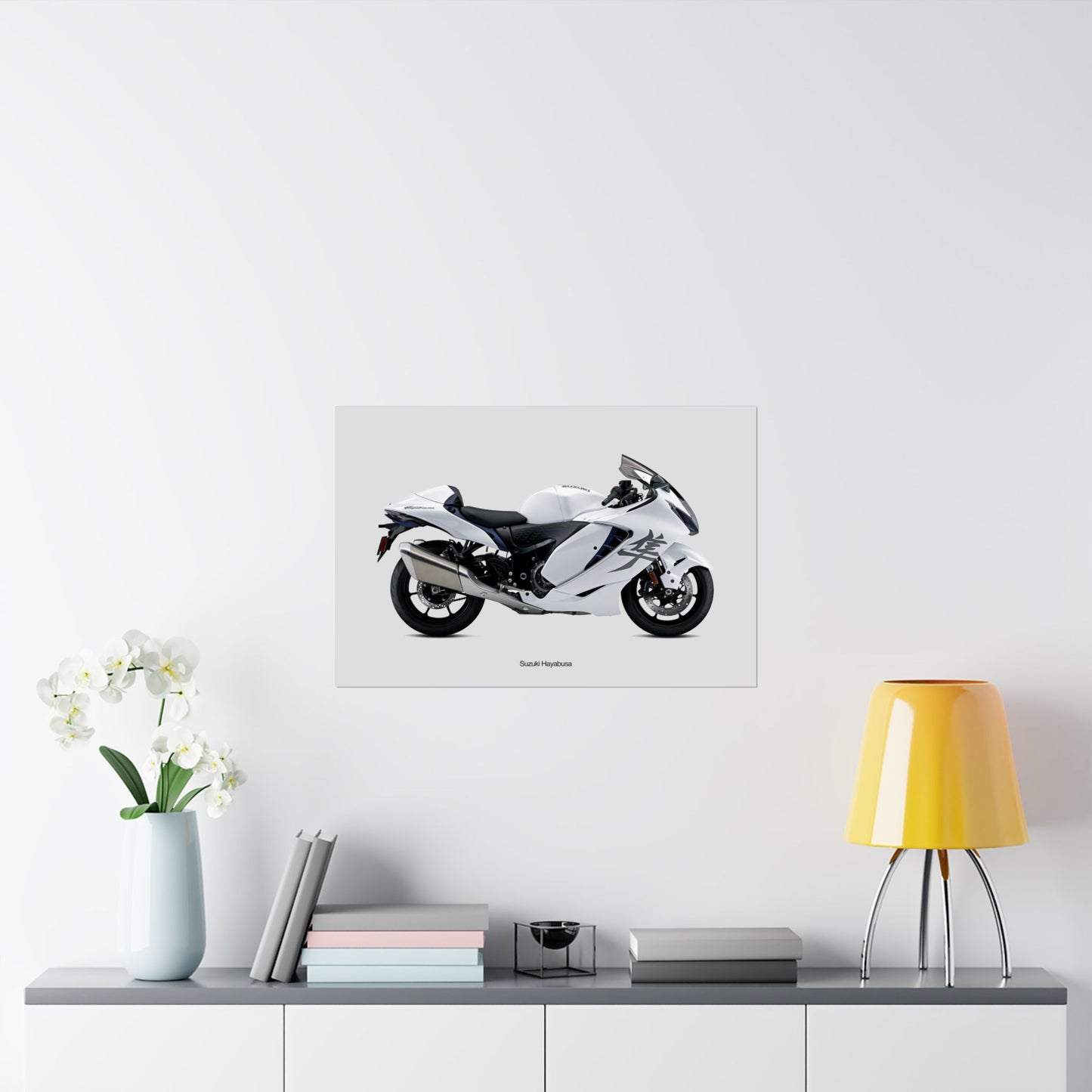 Suzuki Hayabusa Horizontal Poster