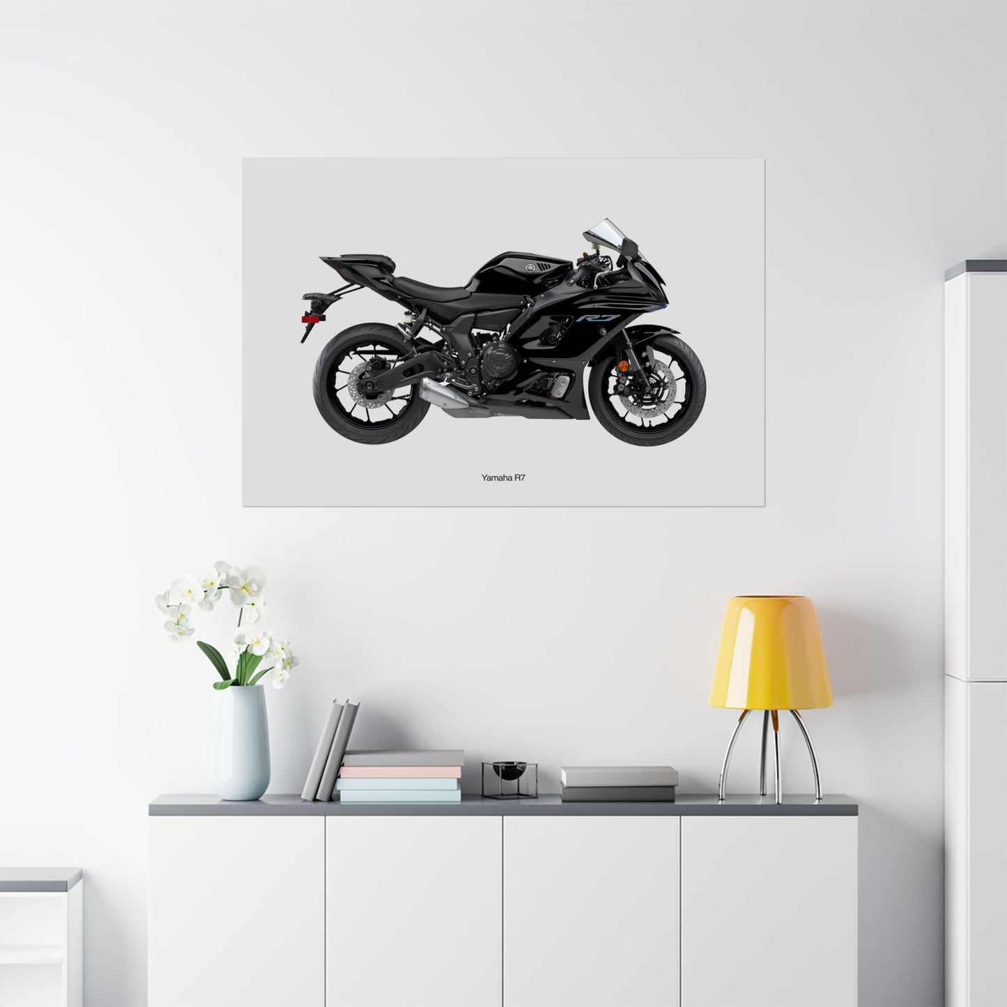 Yamaha R7 Horizontal Poster