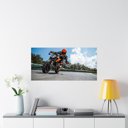 KTM 790 Duke Horizontal Poster