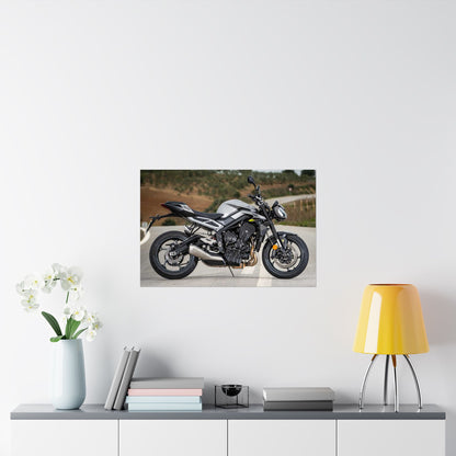 Triumph Street Triple 675 R Horizontal Poster