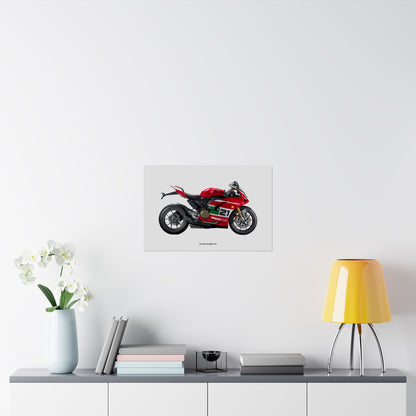 Ducati Panigale V2 Horizontal Poster