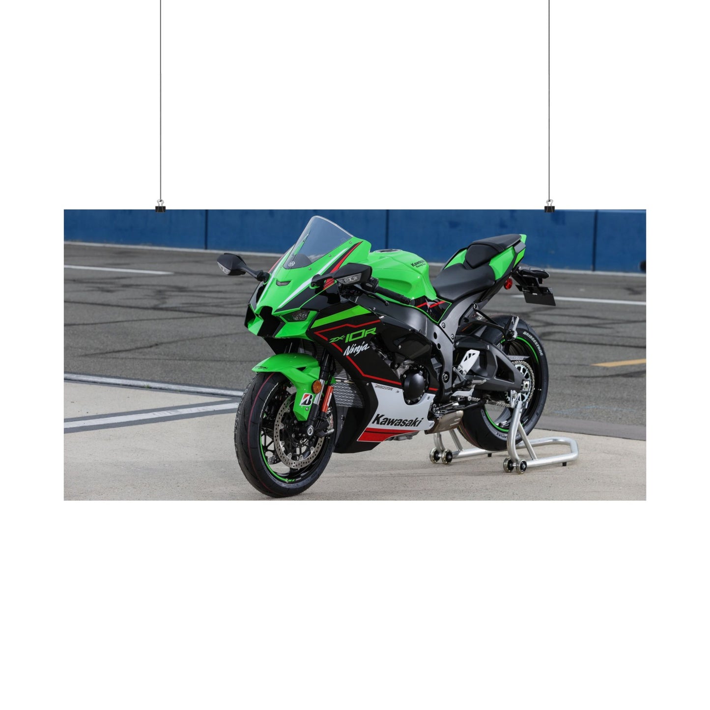 Kawasaki Ninja ZX-10R Horizontal Poster