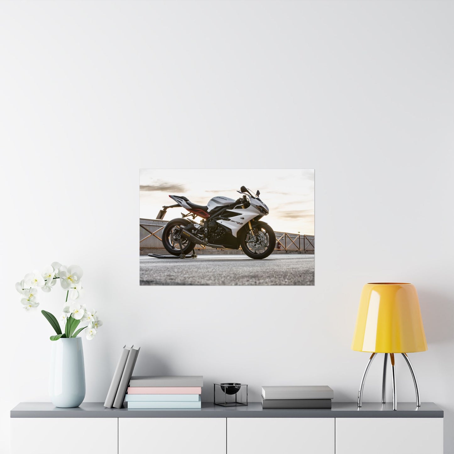 Triumph Daytona 675 R Horizontal Poster