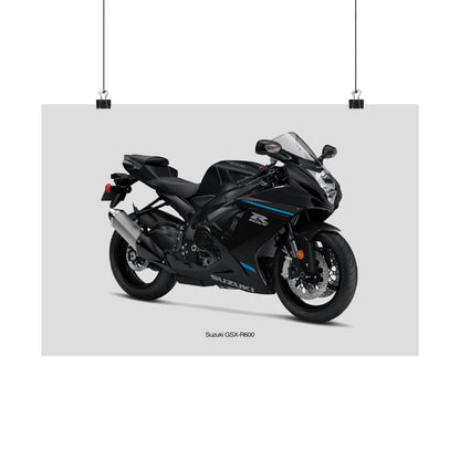 Suzuki GSX-R600 Horizontal Poster