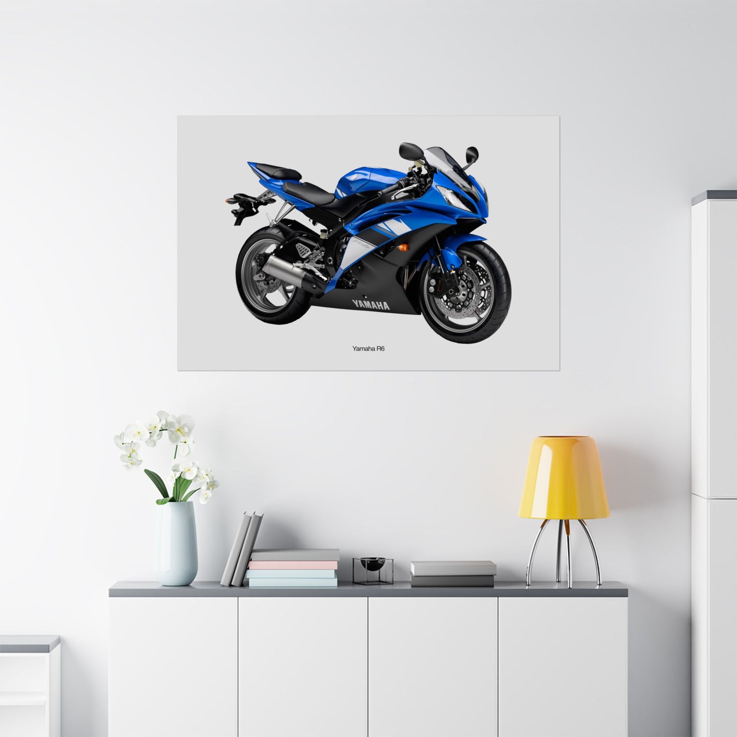 Yamaha R6 Horizontal Poster