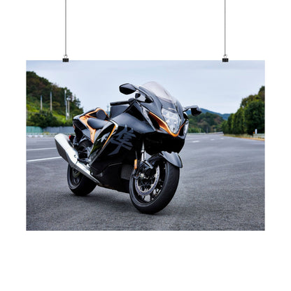 Suzuki Hayabusa Horizontal Poster