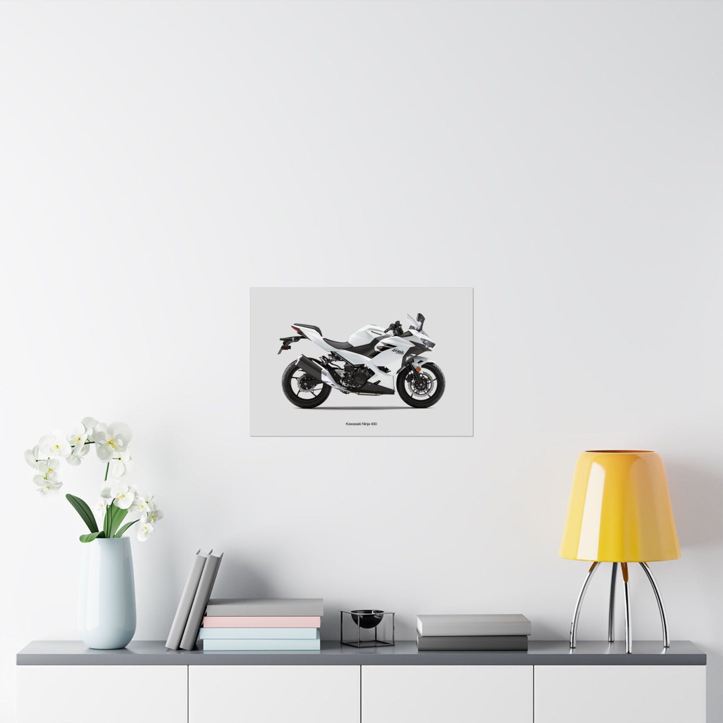 Kawasaki Ninja 400 Horizontal Poster