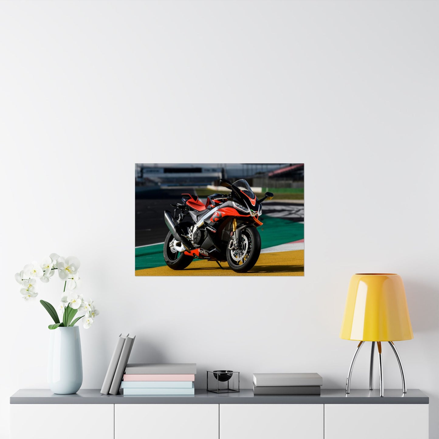 Aprilia RSV4 Factory Horizontal Poster