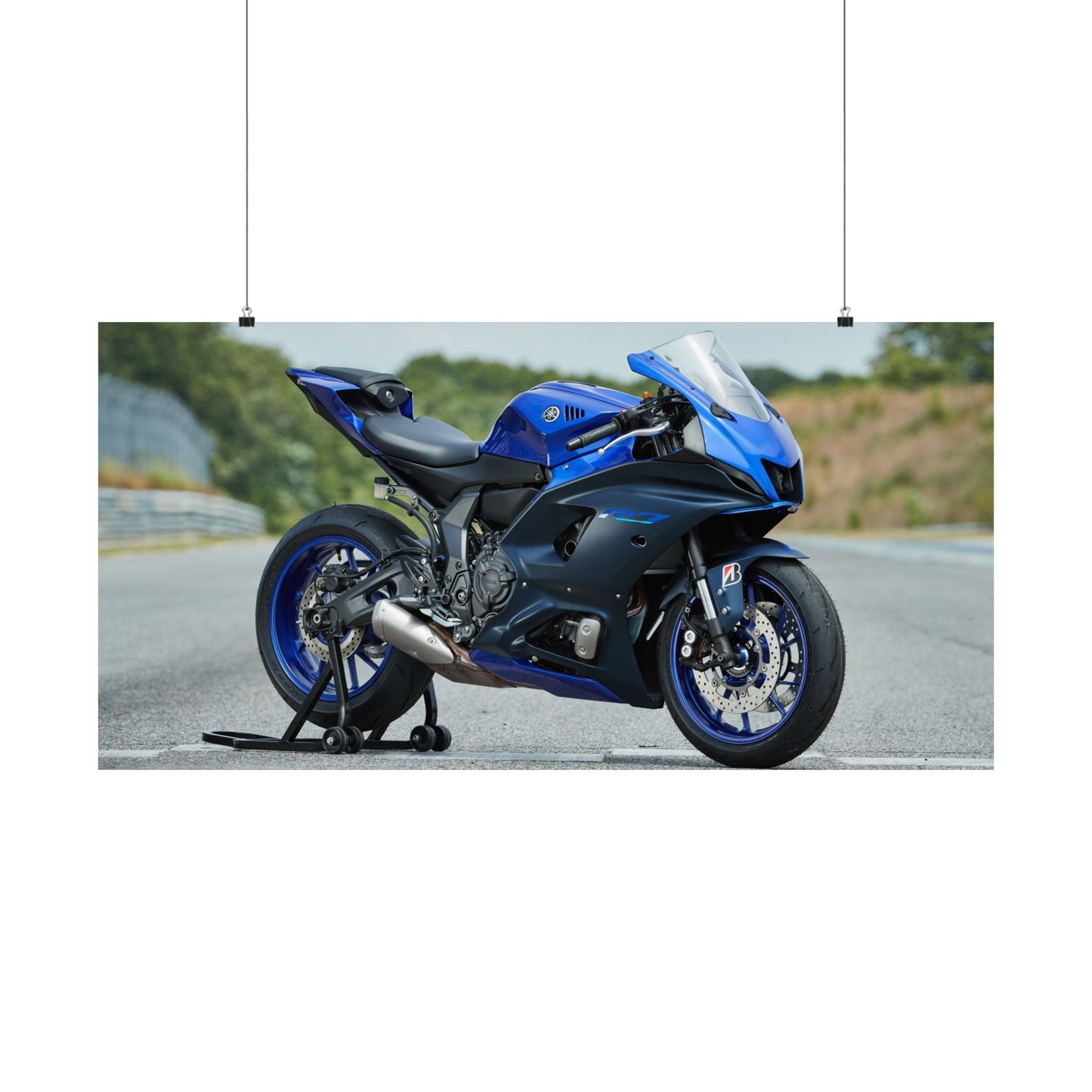 Yamaha R7 Horizontal Poster