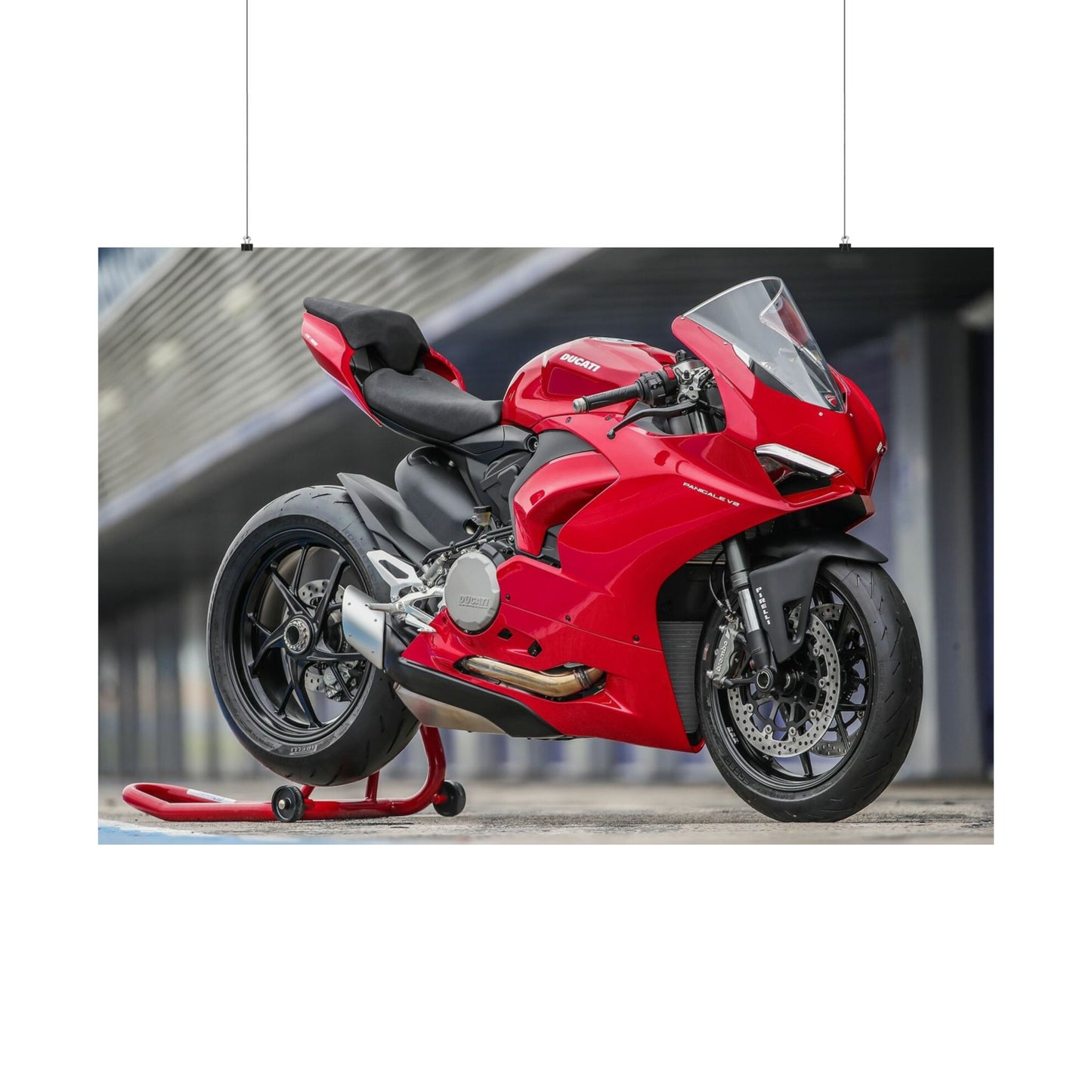 Ducati Panigale V2 Horizontal Poster