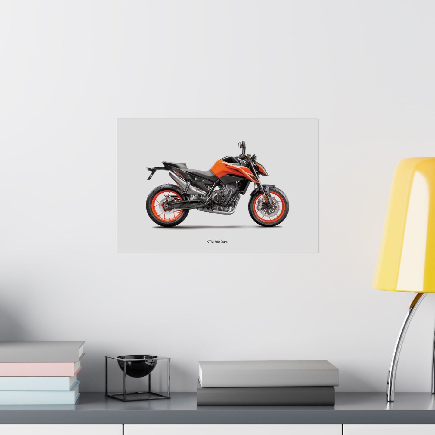 KTM 790 Duke Horizontal Poster