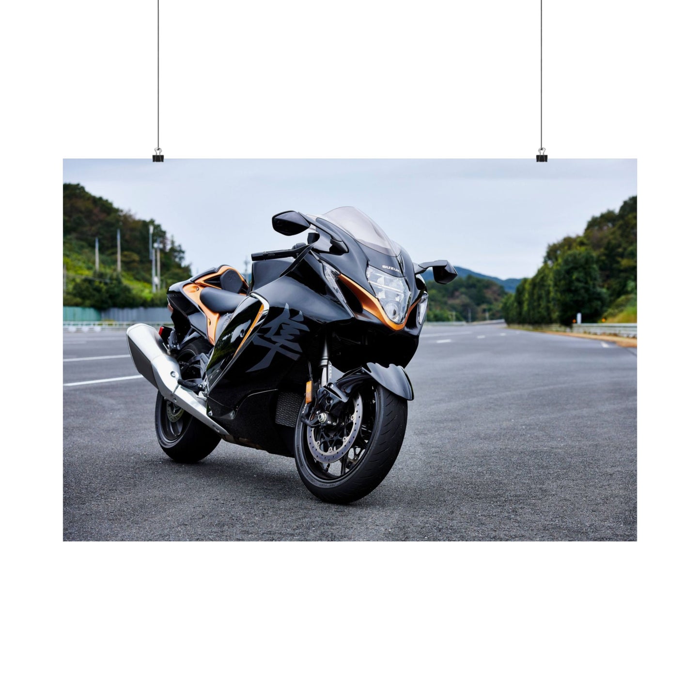 Suzuki Hayabusa Horizontal Poster