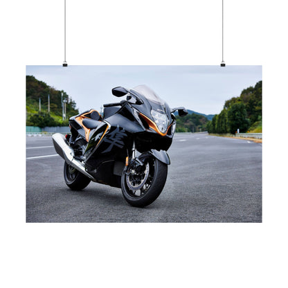 Suzuki Hayabusa Horizontal Poster