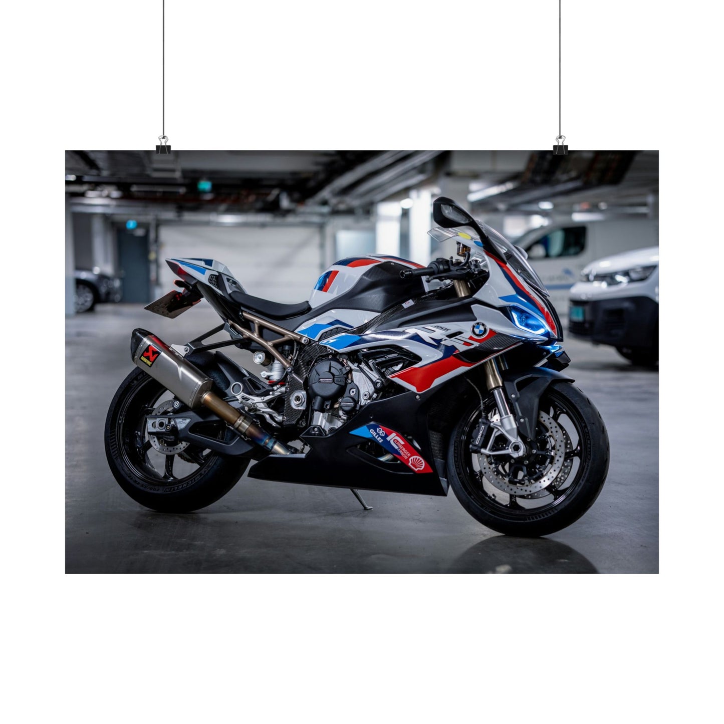 BMW S1000RR Horizontal Poster