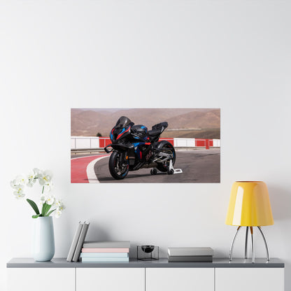 BMW M 1000 RR Horizontal Poster