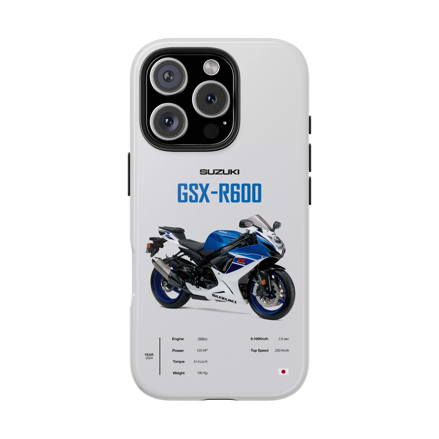 Suzuki GSX-R600 Tough Phone Case