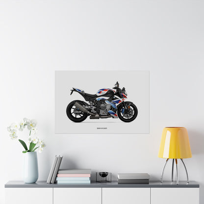 BMW M1000R Horizontal Poster