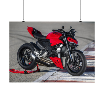 Ducati StreetFighter V2 Horizontal Poster