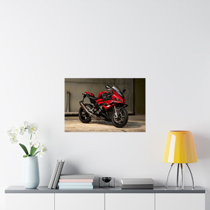 BMW S1000RR Horizontal Poster