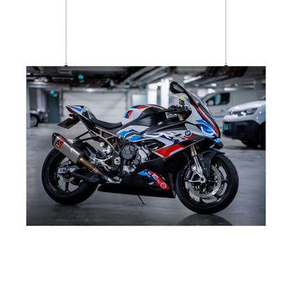 BMW S1000RR Horizontal Poster