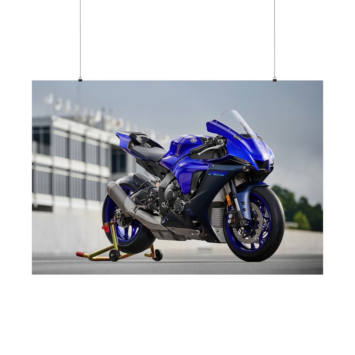 Yamaha R1 Horizontal Poster