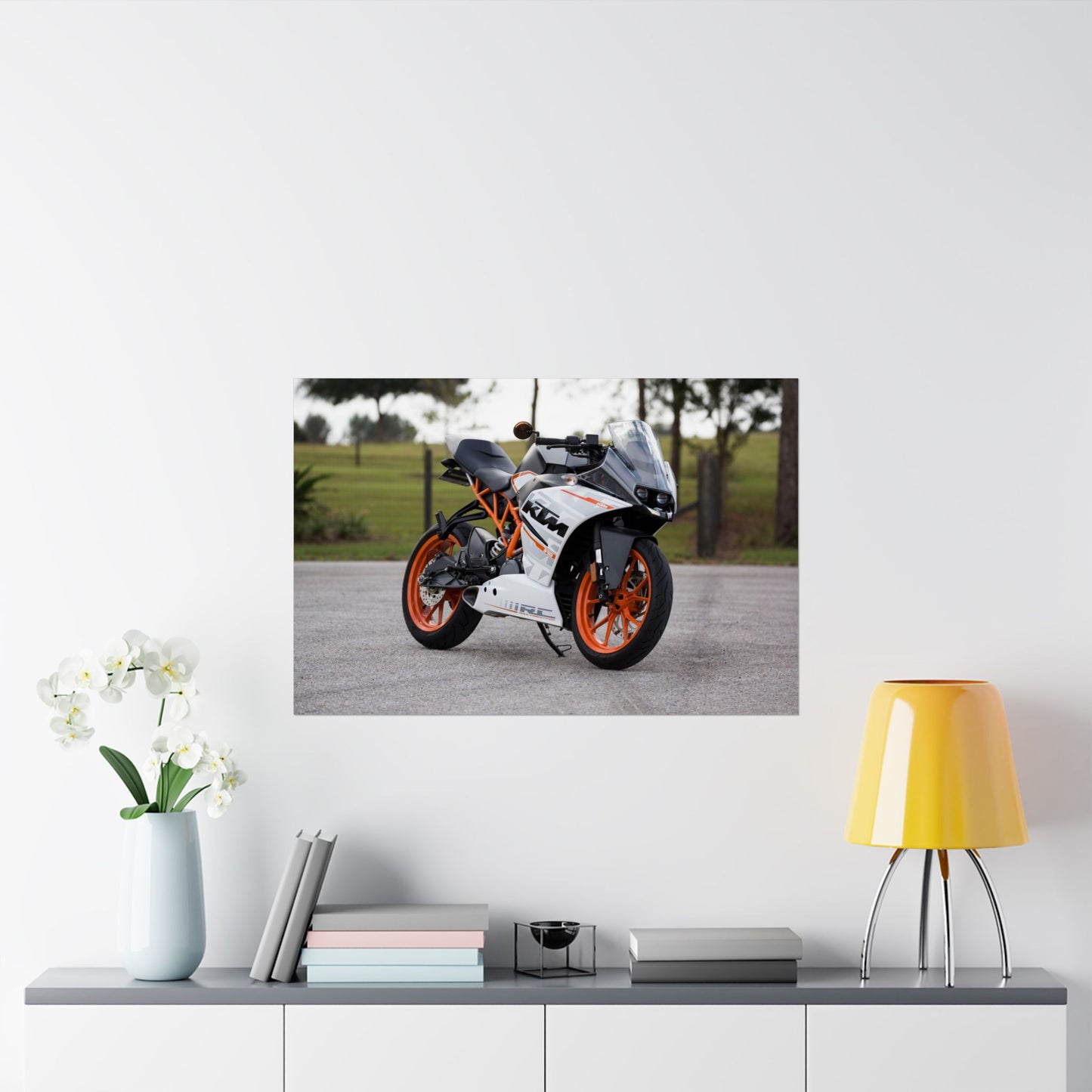 KTM RC 390 Horizontal Poster