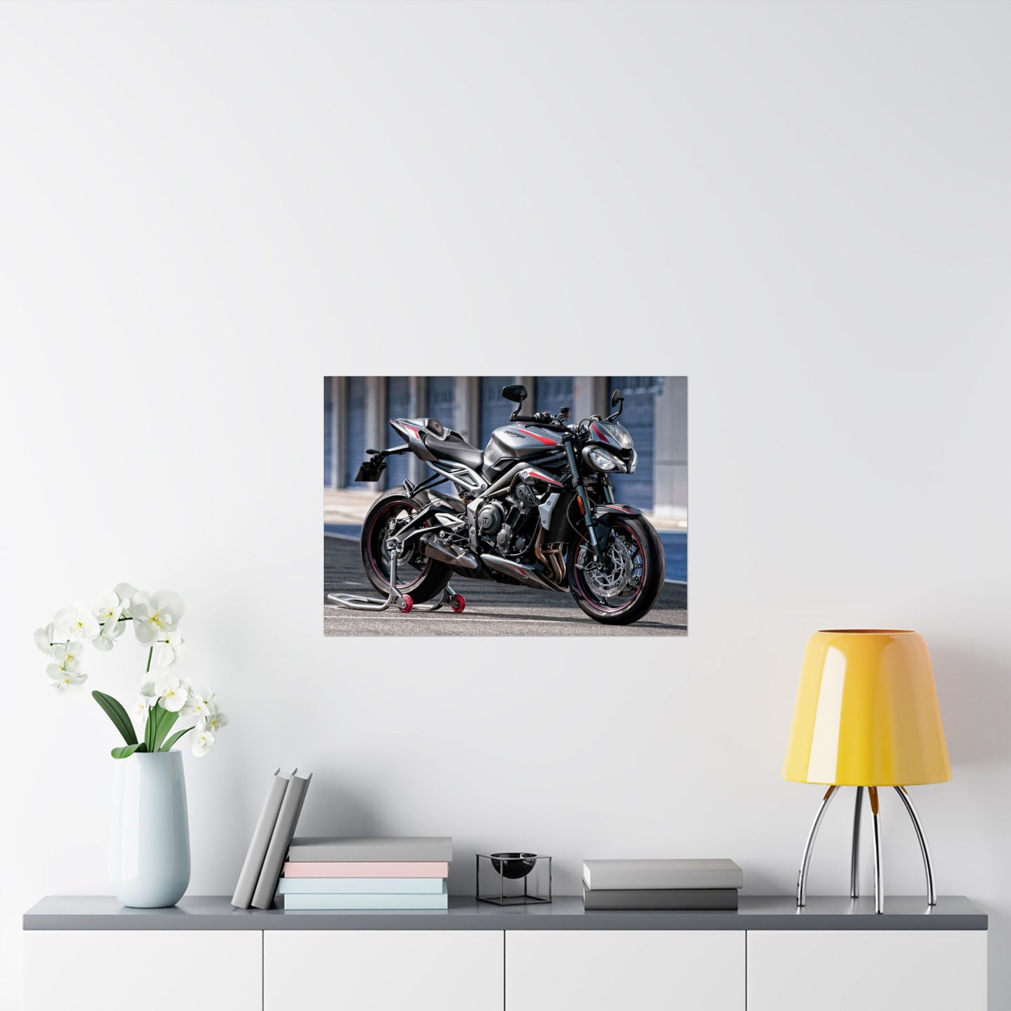 Triumph Street Triple R Horizontal Poster