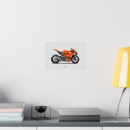 KTM RC 8C Horizontal Poster