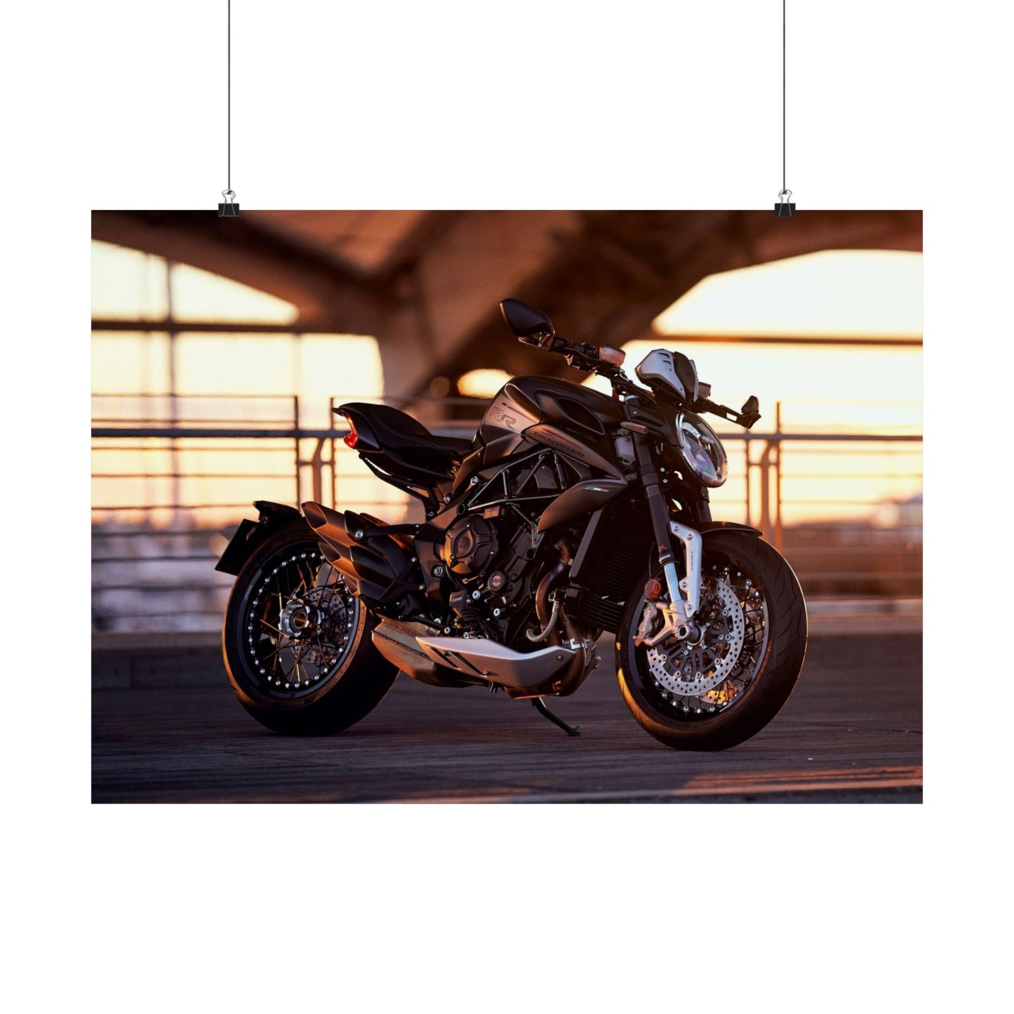 MV Agusta Dragster RR Horizontal Poster