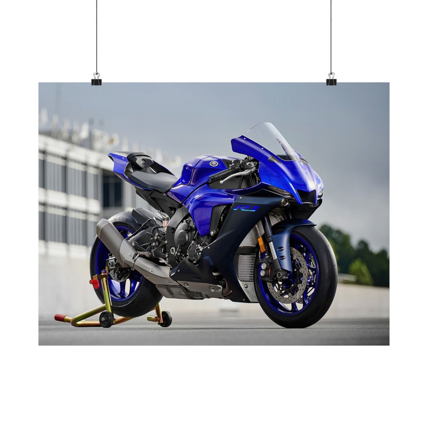 Yamaha R1 Horizontal Poster