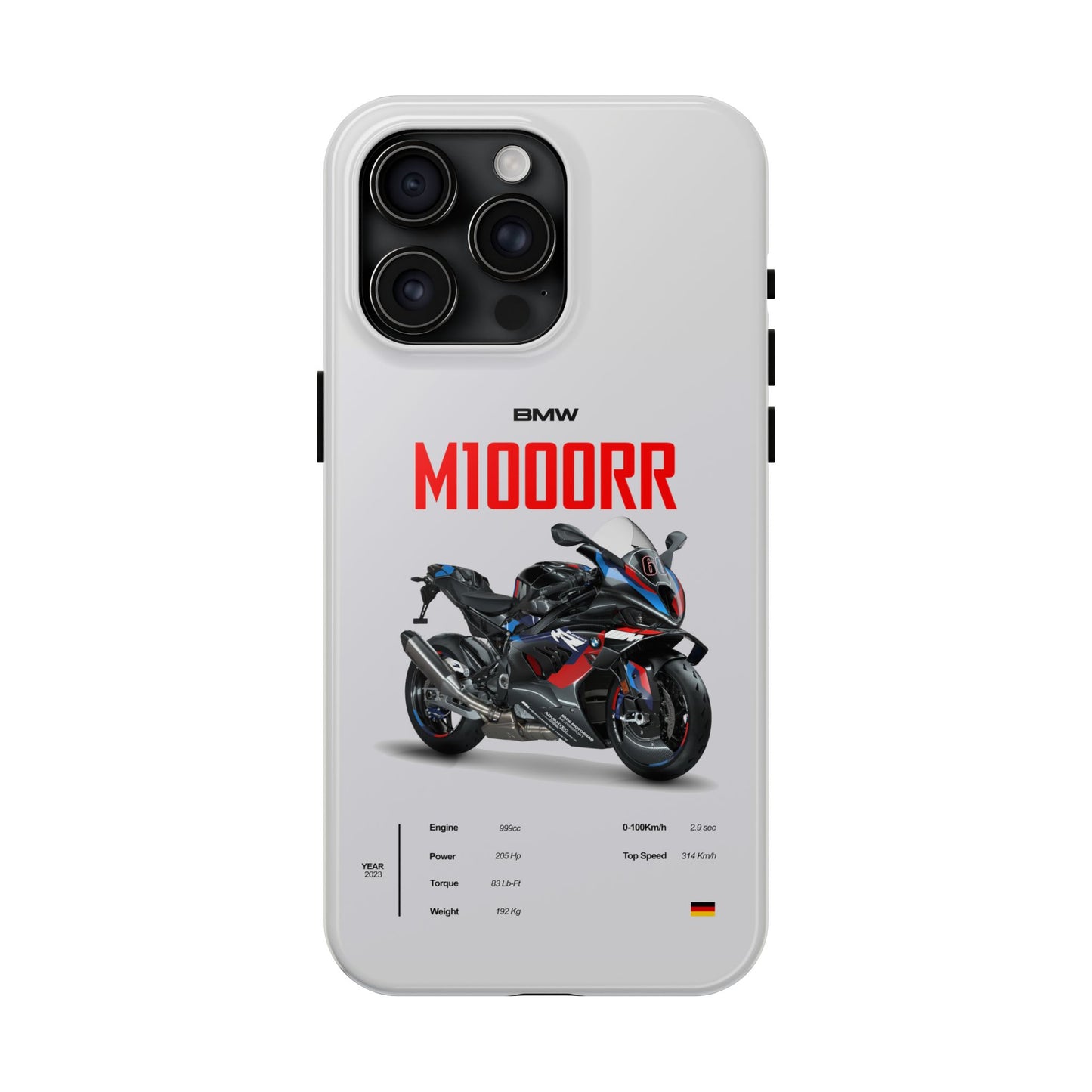 BMW M1000RR Tough Phone Case