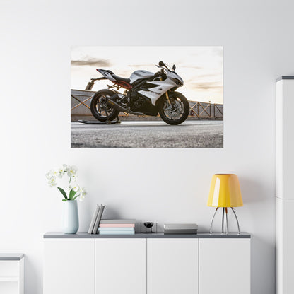 Triumph Daytona 675 R Horizontal Poster