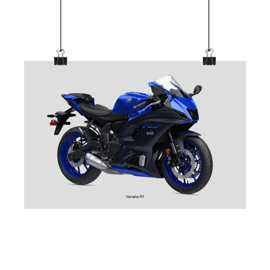 Yamaha R7 Horizontal Poster