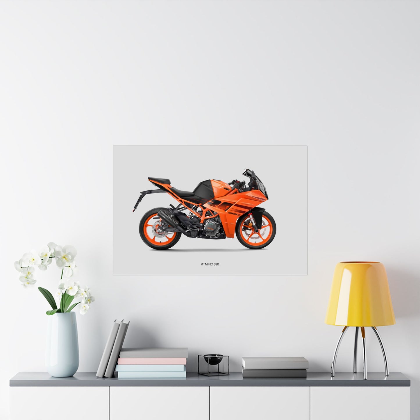 KTM RC 390 Horizontal Poster