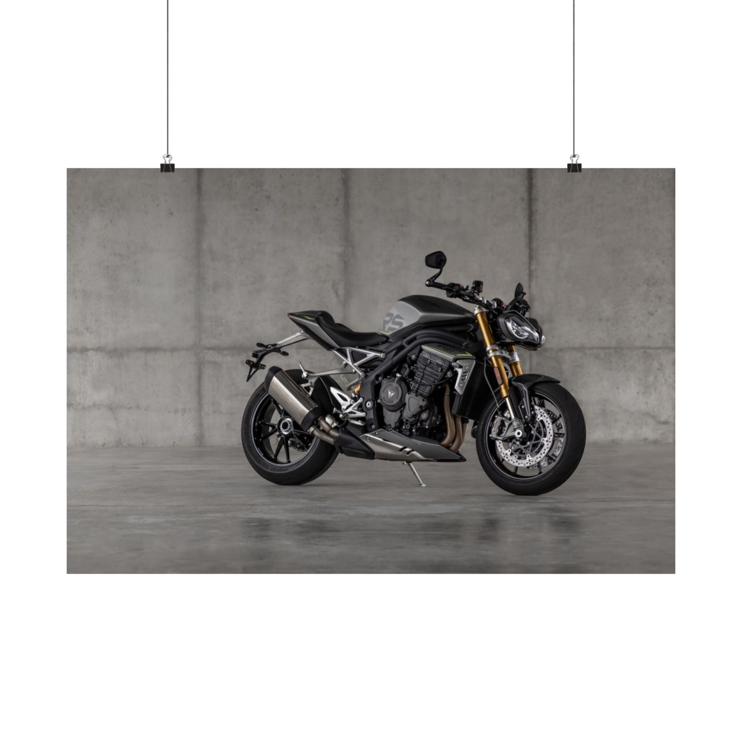 Triumph Speed Triple 1200 RS Horizontal Poster