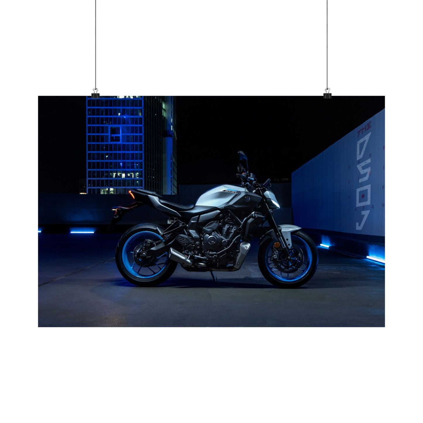 Yamaha MT-07 Horizontal Poster