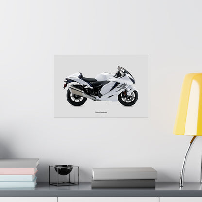 Suzuki Hayabusa Horizontal Poster