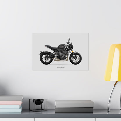 Triumph Trident 660 Horizontal Poster